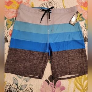 NWT Burnside Men's Swim Board Shorts